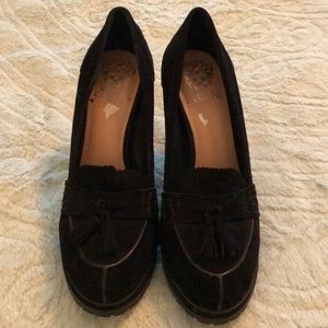 Vince Camuto suede heels